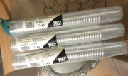 Kubki grube plastikowe 0,1l. 120sztuk.