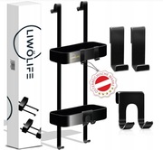 J774. LIWÖLIFE Półka prysznicowa do zawieszenia regał kosz prysznicowy