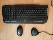Klawiatura bezprzewodowa z mysza Logitech ex110