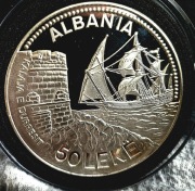 Albania 50 leke 1987r Ag 168,15 