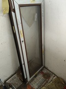 NOWE okno ścienne 60x140 kolor orzech dwustronny