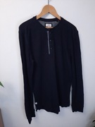 Sweter bawełniany granatowy sweterek Next rozmiar M