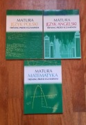 3x Trening przed egzaminem * Matura * Polski, Angielski, Matematyka