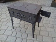 koza -cyganek -piecyk żeliwny