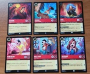 Disney Lorcana Fabled - losowe karty Ruby