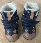 Trzewiki ocieplane BARTEK 11041006 dla chłopców, granatowo-beżowy