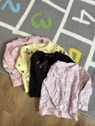 Zestaw paka bluz bluza wiosenna dla dziewczynki 92