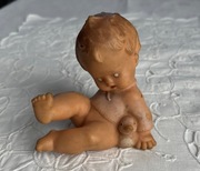 Zabawka Schildkrot gumowa lalka sygnowana niemiecka żółwik kolekcja