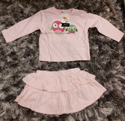 Komplet niemowlęcy bluzeczka +spódniczka rozm68
