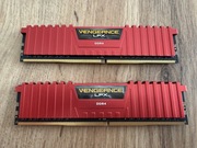 Corsair Vengeance LPX 16GB Red 2x8GB 3000MHz DDR4 CL15 DIMM