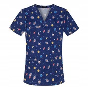 Bluza medyczna 100% Bawełna Fartuch weterynaryjna XL