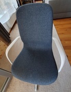 IKEA LANGFJALL Krzesło biurowe z podłokietnikami