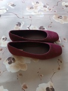 NOWE baleriny Deichmann bordowe 39 + drugie rozmiar 38