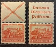 Deutsche Reich Bauwerke 1932 czyste bez podlepki Mi S100-101 , kat.wart.40€