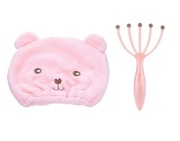 Masażer do skóry głowy + Szybkoschnący czepek