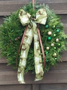 Wianek na drzwi wianek Bożonarodzeniowy wieniec świąteczny wianek wianki 