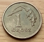 III RP--1 grosz z 2002 r.