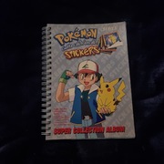Album naklejek Pokemon 1999 rok Nintendo