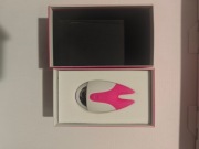 DevilLily mini stymulator łechtaczki dwurożny silikon 92 mm różowy