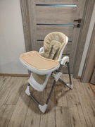 Krzesełko do karmienia Lionelo Linn Plus Beige 