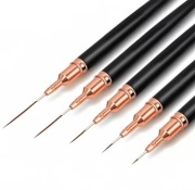 zestaw pedzelkow do zdobienia paznokci