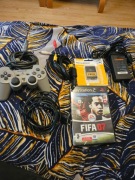 Zestaw akcesoriów PSX/PS2 pad dual fmcbot ps2, 2x zasilacz, sieciowy,gra