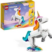 LEGO 31140 Creator 3 w 1 Magiczny jednorożec