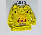 Bluzka bluza Pikatchu Pokemon H&M 98-104 3-4lata 100% bawełna A010