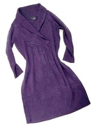 H&M Fioletowa sukienka z dzianiny 38/40