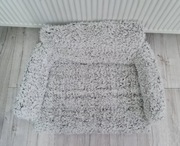 MEWOOFUN legowisko sofa dla psa XL 80x60cm pianką memory 