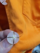 Laurèl  escada żakiet do recyklingu kupujesz 4 guziki i żakiet pomarańczowy