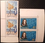 Fi 2968-2969 300-rocz.sm.J.Heweliusza / czysta,pionowa 2-ka narozna