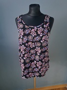 Piękna bluzka na lato czarna  we wzory L/40 atmosphere