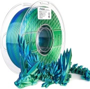 Filament do drukarek 3D AMOLEN Silk PLA 1kg niebiesko-zielony 1,75mm