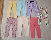 Sprzedam legginsy spodnie w rozmiarze 98 wielopak 