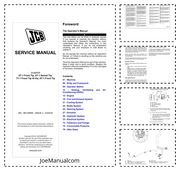 JCB 6T-1 7T-1 9T-1 Dumper Service Manual Instrukcja serwisowa naprawcza