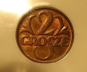2 gr grosze 1936 MS 67   moneta z okresu II RP