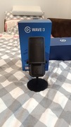 Mikrofon Elgato Wave 3 z popfiltrem
