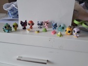Littlest Pet Shop LPS komplet małych lps plus akcesoria