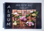 Album 30x21cm 40-80 zdjęć opis laminacja prezent 
