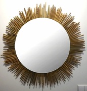 Lustro / bambus średnica ok 100cm