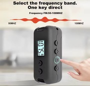 Mini radio kieszonkowe FM bardzo czułe cyfrowe DSP z zegarem 50-108mhz