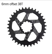 Zębatka Deckas narrow wide 38T SRAM Direct Mount 6mm offset okrągła 