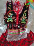 Strój krakowski komplet 4-7 lat  gratis wianek 