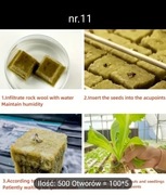 Ogrodowe akcesoria hydrożel lampki solarne podłoże do rozsady i inne