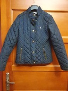 Granatowa kurtka pikowana Hampton Republic dla chłopca 158