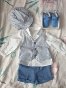 Komplet z krótkimi spodniami dla noworodka Mayoral