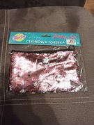 STNUX CEKINOWA TOREBKA NA RAMIĘ KOLOR: RÓŻOWO-SREB