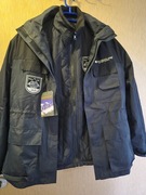 Kurtka 3-pory męska z odpinaną podpinką i kapturem wodoodporna ciepła roz L