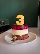 Świeczka urodzinowa cyferka. Wybór 0-9. 100% wosk pszczeli